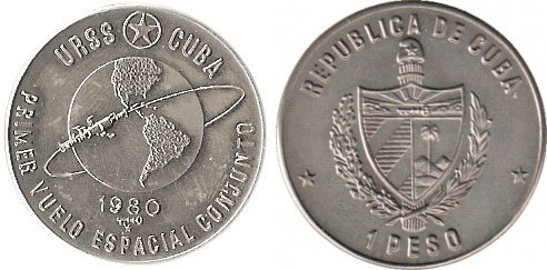 1 peso (I U.S.S.R.-Cuba Joint Spaceflight)