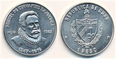 1 peso (Miguel de Cervantes Saavedra)
