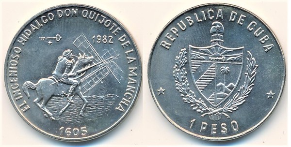 1 peso (The Ingenious Hidalgo Don Quixote of La Mancha)