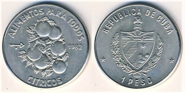 1 peso (FAO-Foods for All-Citrus fruits)