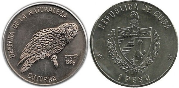 1 peso (Nature Defense - Cotorra)