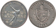 1 peso (XV Olimpiada de Invierno - Calgary)