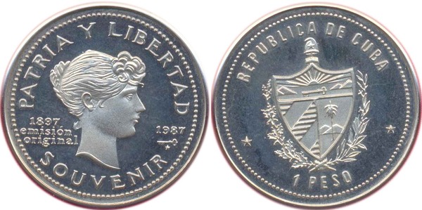 1 peso (100th Anniversary of Souvenir Peso)