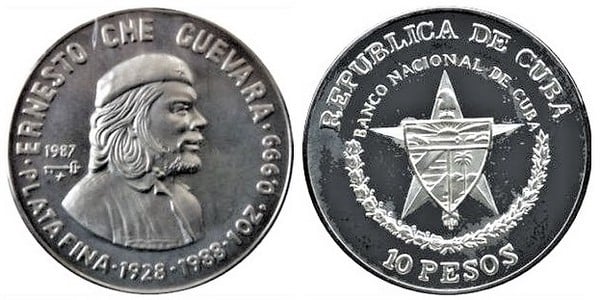 10 pesos (60th Anniversary of the Death of Ernesto Che Guevara)