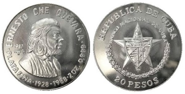 20 pesos (60th Anniversary of the birth of Ernesto Che Guevara)