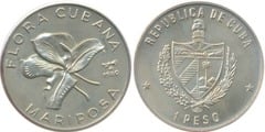 1 peso (Flora Cubana - Mariposa)