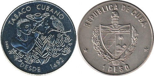 1 peso (Cuban tobacco)