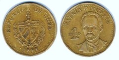 1 peso (José Julián Martí Pérez)