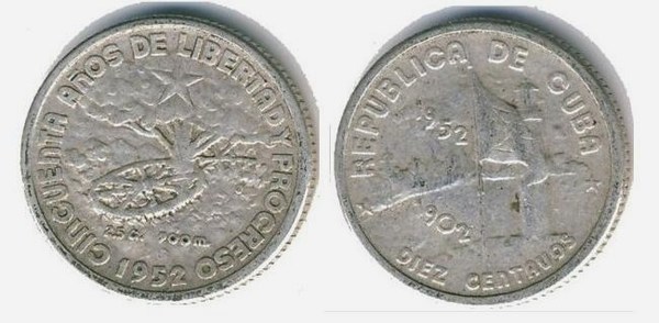 10 centavos (50th Anniversary of the Republic)