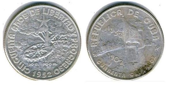 40 centavos (50th Anniversary of the Republic)