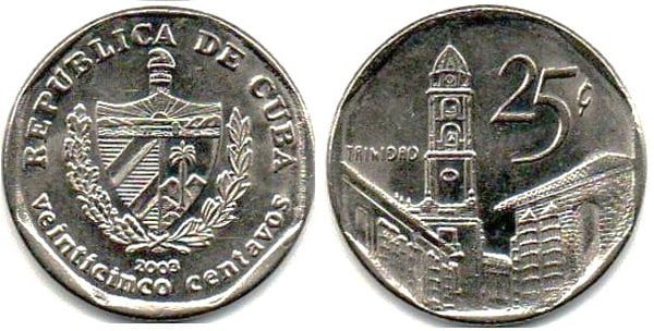 25 centavos (Convertible Weight)