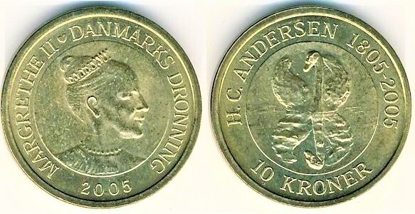 10 kroner (History of the Ugly Duckling)