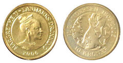 10 kroner (200th anniversary of H.C. Andersen - Fairy Tales - The Snow Queen))