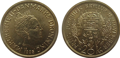 20 kroner (Prince Joachim's Wedding)