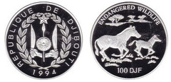100 francs ( Cebra )