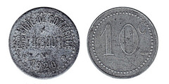 10 centimes (Dinero de necesidad)