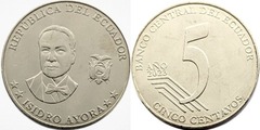 5 centavos (Isidro Ayora)