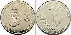 10 centavos (Jaime Roldós)