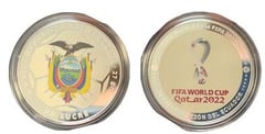 1 sucre (2022 FIFA World Cup - IV participation of Ecuador)