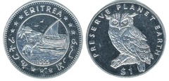 1 dollar (Buho del Cabo)