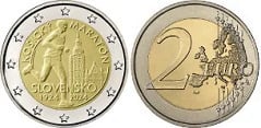 2 euro (100th Anniversary of the Košice International Marathon)