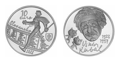 10 euro (100th anniversary of Viktor Kuba's birth)