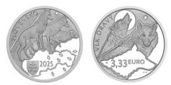 3,33 euro (Gray Wolf)