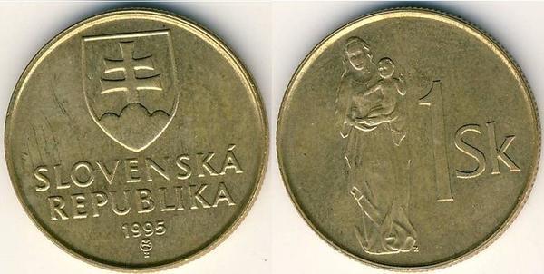 1 koruna