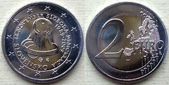 2 euro (20 Aniversario de la Revolución de Terciopelo)