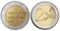 2 euro (500 Aniversario del Nacimiento de Adam Bohorič)