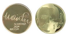 100 euro (150th anniversary of Rudolf Maister's birth)