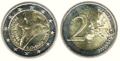 2 euro (500 Aniversario del Nacimiento de Primoz Trubar)
