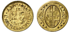 25 centimos  (Ametlla del Vallès)