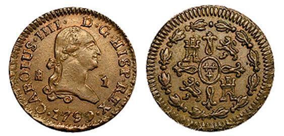 1 maravedí (Charles IV)