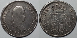 2 reales (Ferdinand VII)