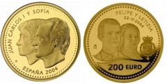 200 euro (Boda de Felipe y Letizia)