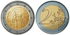 2 euro (Patrimonio de la Humanidad de la UNESCO - Santiago de Compostela)