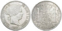 2 escudos (Isabel II)
