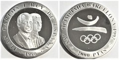 2.000 Pesetas (XXV Olimpiadas Barcelona 1992-Logo)