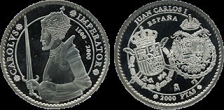 2.000 pesetas (Retrato de Carlos V con Espada)