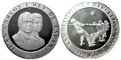 2.000 pesetas (XXV Olímpiadas Barcelona 1992-Tira y afloja)