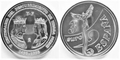 3 euro (500 Aniversario del Descubrimiento de Tierra Firme.Venezuela)