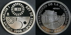 2.000 pesetas (Mérida-Patrimonio de la humanidad)