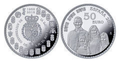 50 euro (50th Anniversary of H.M. King Felipe VI)