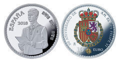 10 euro (50 Aniversario de S.M. el Rey Felipe VI)