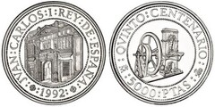 5.000 pesetas (V Centenario del Descubrimiento de América)
