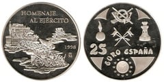 25 euro (Homenaje al Ejército)