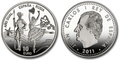 10 euro (Año Dual España - Rusia)