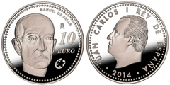 10 euro (Manuel de Falla)