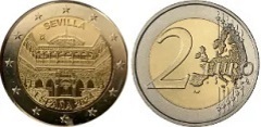 2 euro (Patrimonio de la Humanidad de la UNESCO - Sevilla)